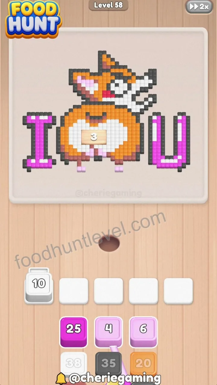Food Hunt Level 58 step 3