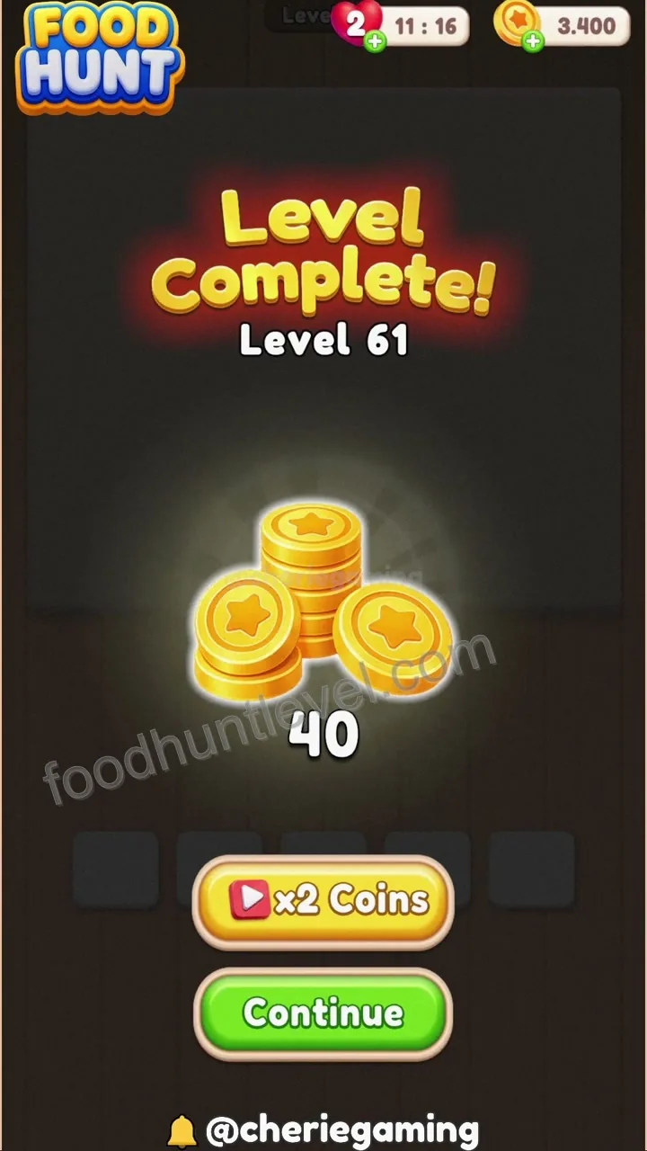 Food Hunt Level 61 step 7