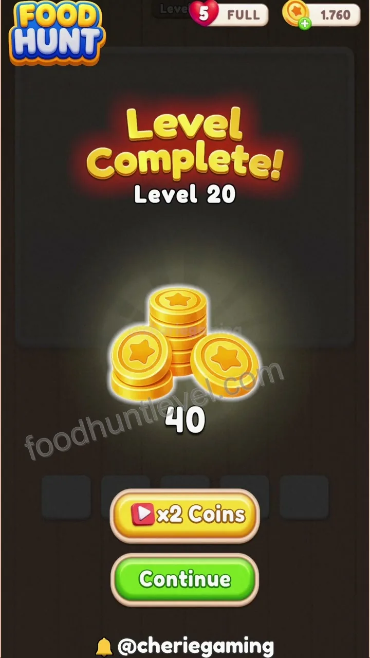 Food Hunt Level 20 step 7