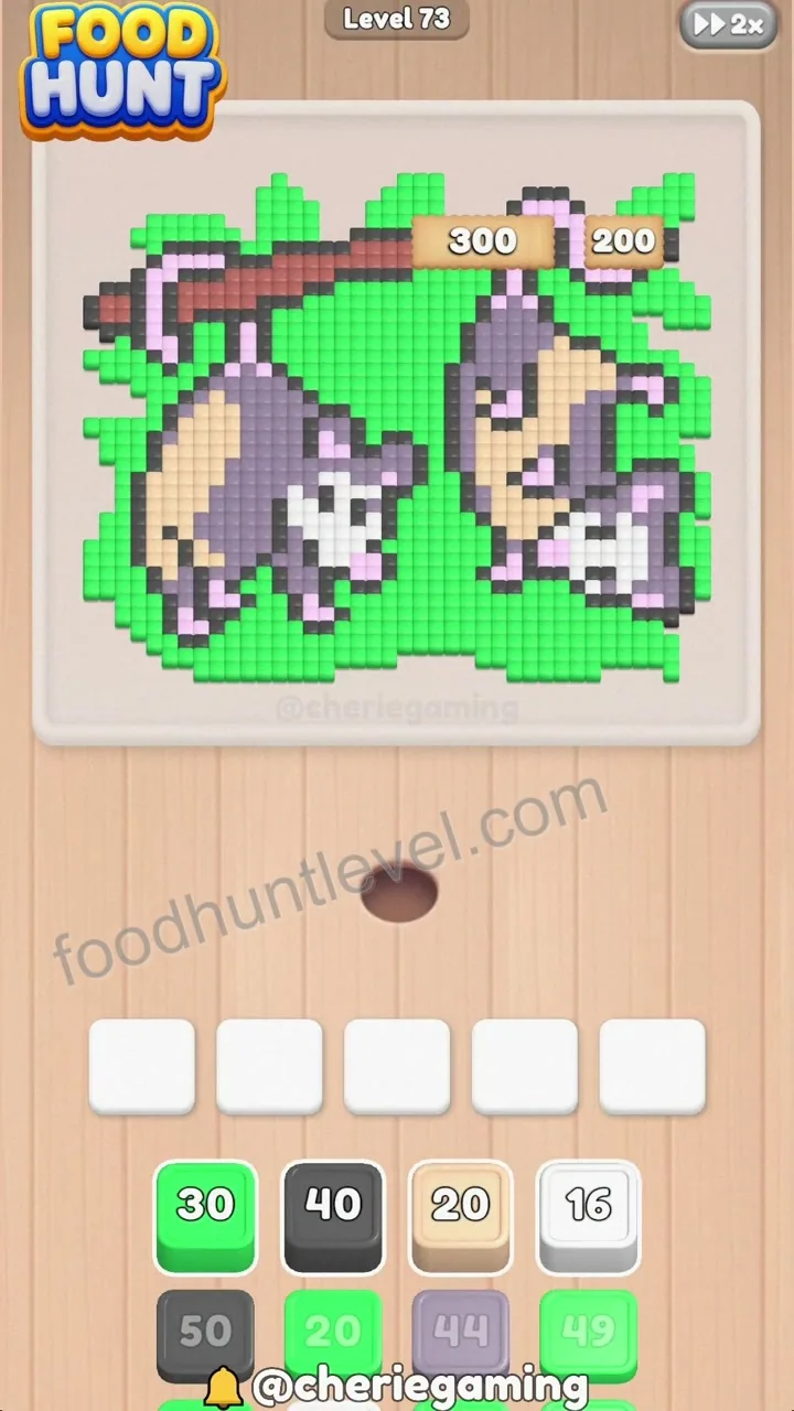 Food Hunt Level 73 step 1