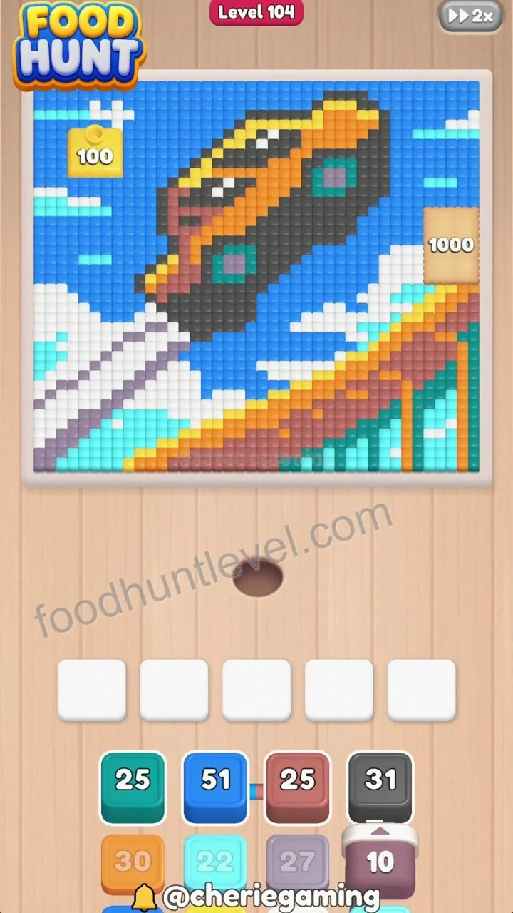 Food Hunt Level 104 step 1