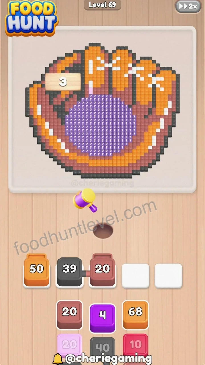 Food Hunt Level 69 step 2