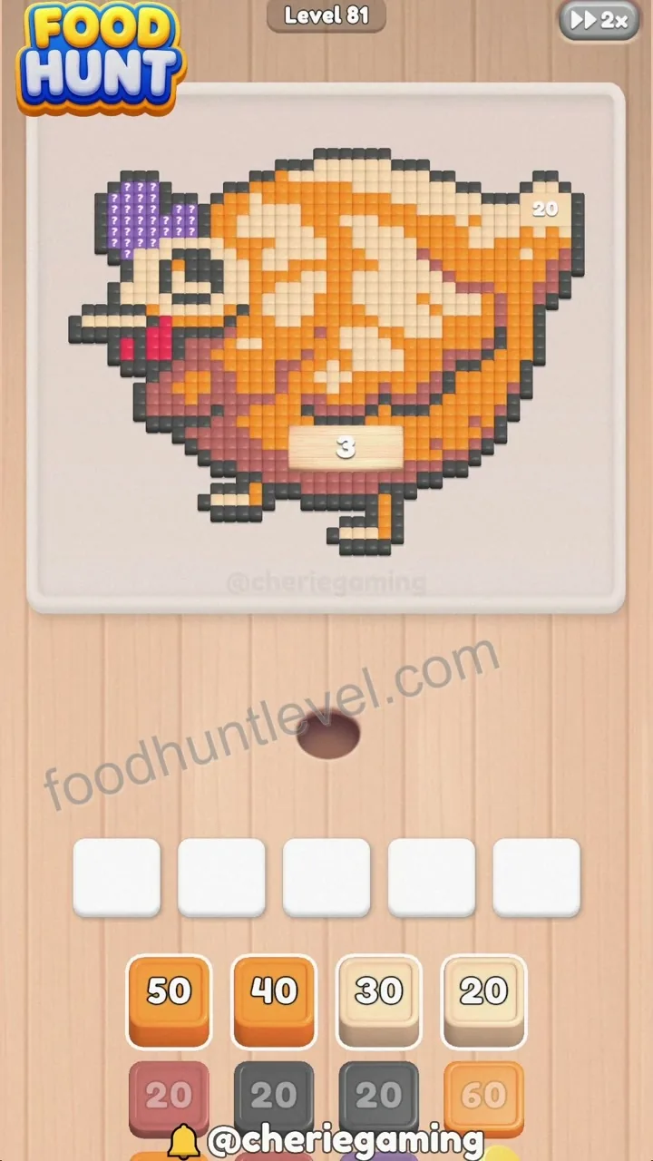 Food Hunt Level 81 step 1