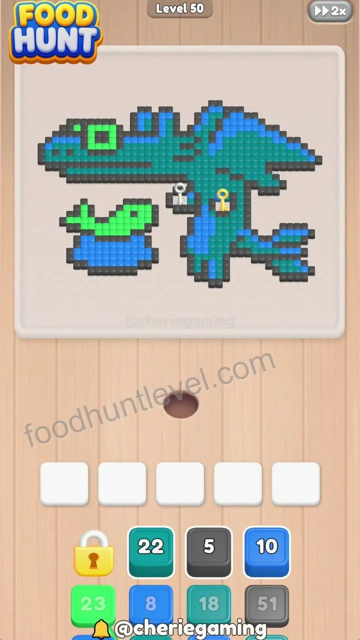 Food Hunt Level 50 step 1