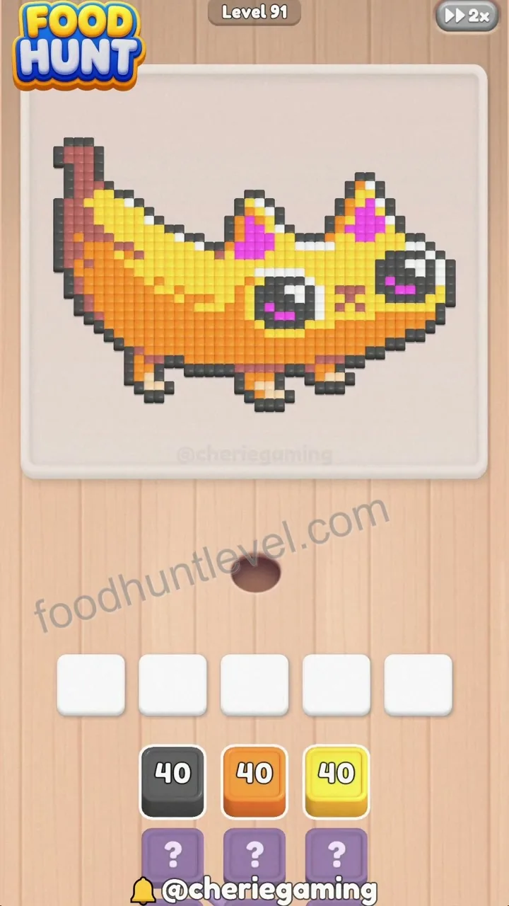 Food Hunt Level 91 step 1