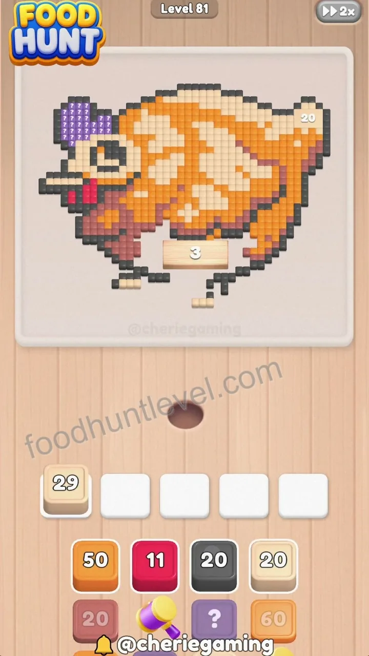 Food Hunt Level 81 step 3