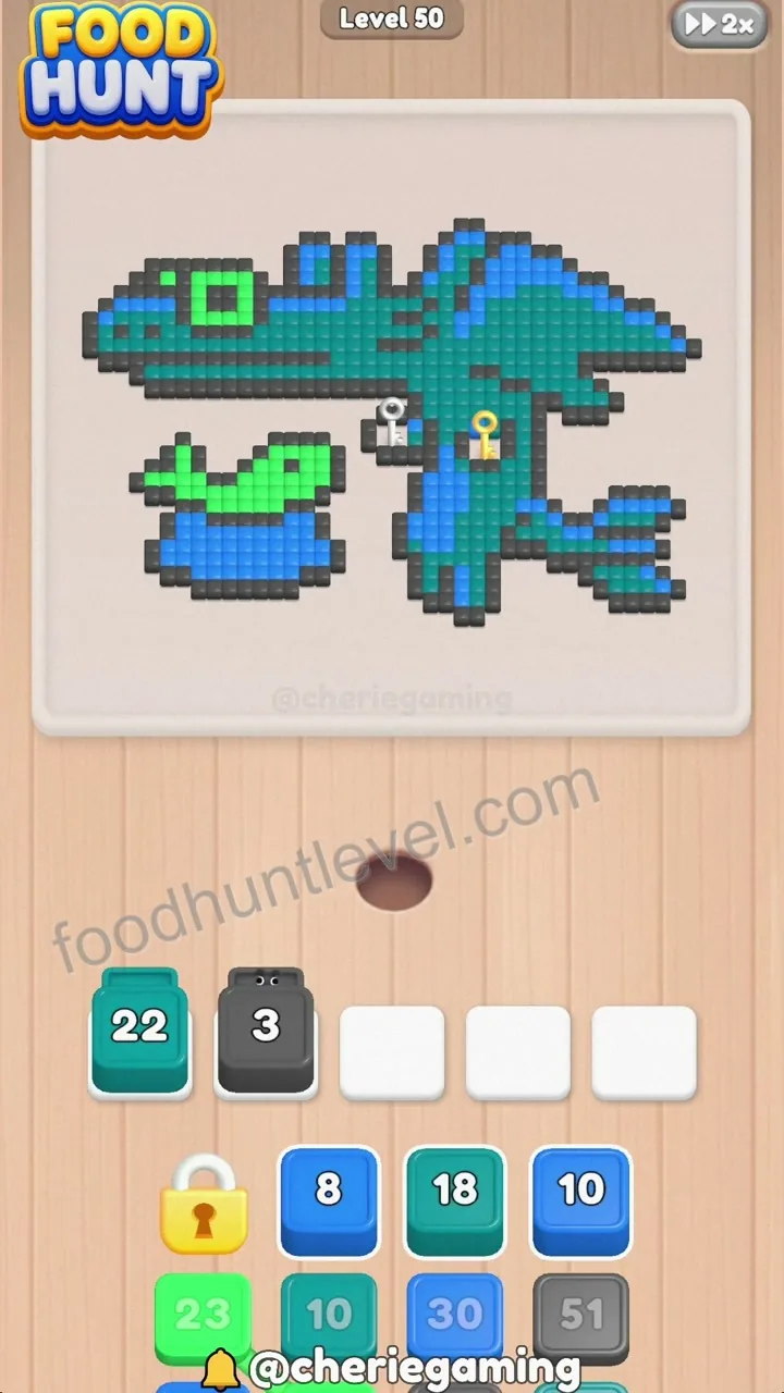 Food Hunt Level 50 step 2