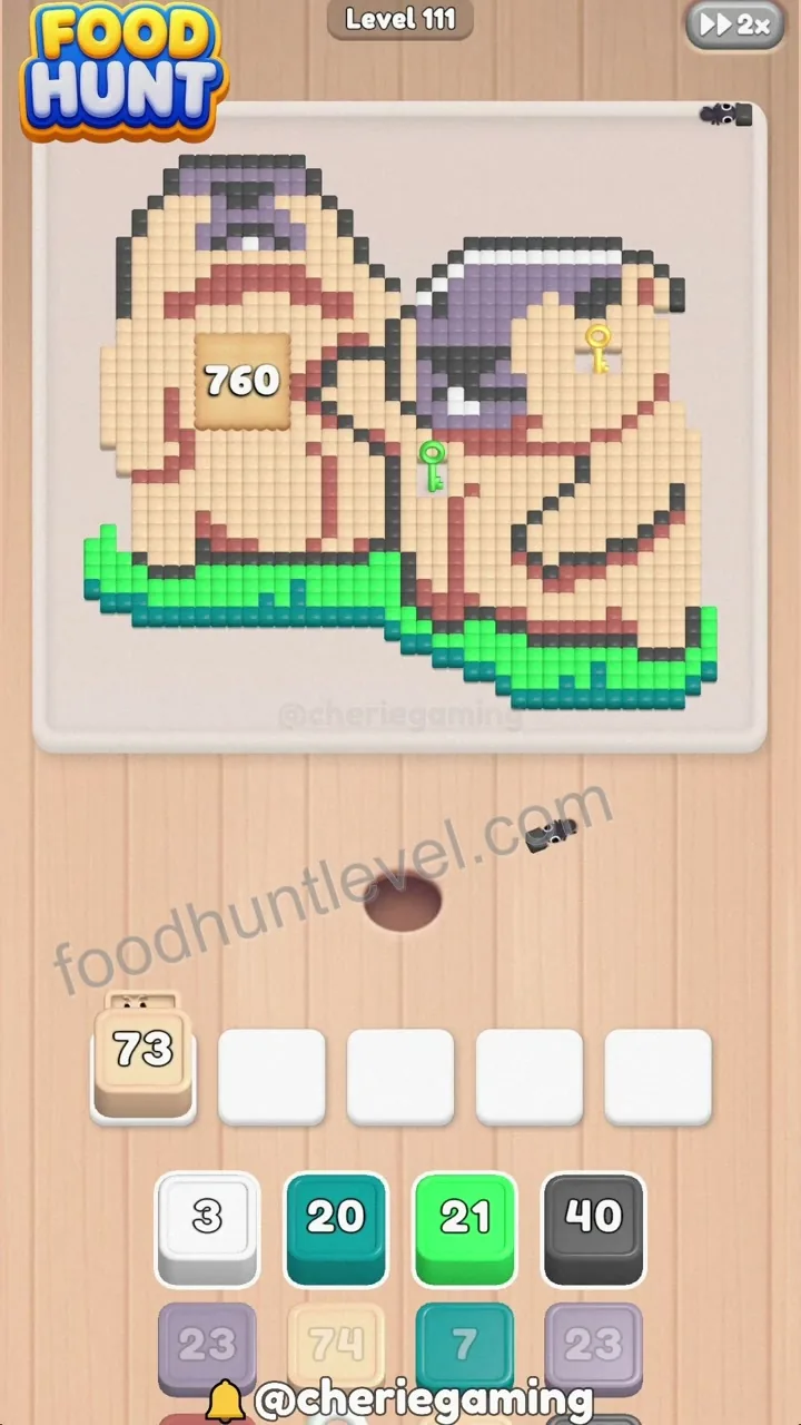 Food Hunt Level 111 step 3