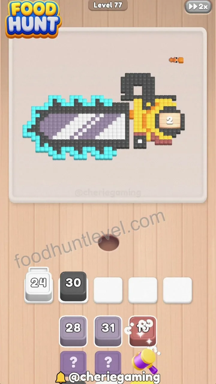 Food Hunt Level 77 step 5