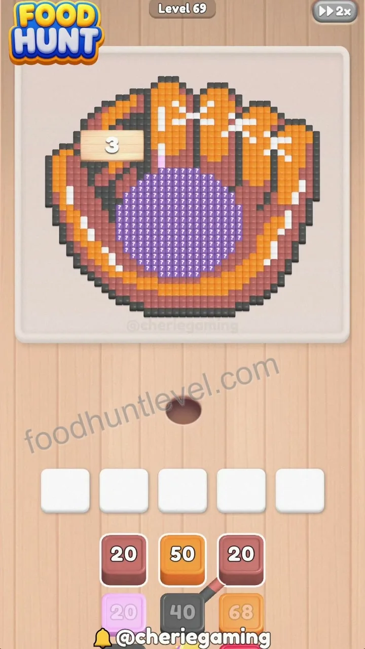Food Hunt Level 69 step 1